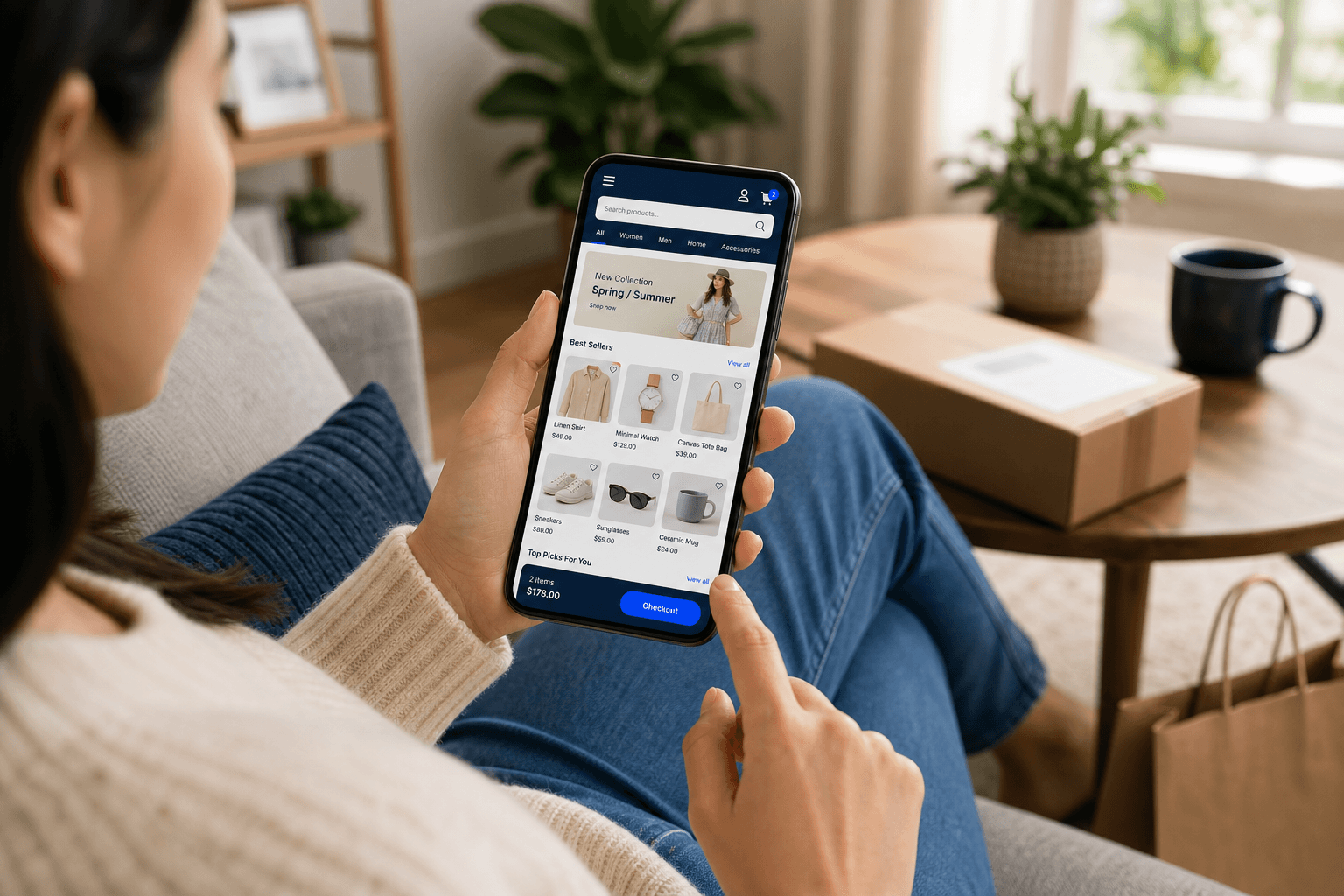 E-Commerce product snapshot